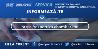 CCI a RM lansează noua versiune a paginii dedicată ”Serviciilor de expertiză, evaluare și suport în comerțul internațional”