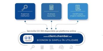 Servicii CCI RM pe platforma online client.chamber.md
